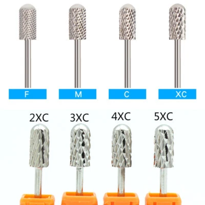 Broca de archivo rotativa eléctrica de carburo de acero de tungsteno para herramienta de manicura de arte en uñas Foto 1 de 4