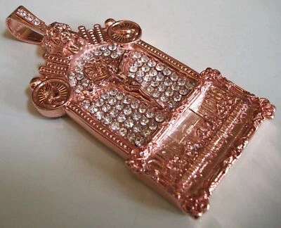 Dije Hip Hop Moda Última Cena Acabado Oro Rosa, Oro y Plata para Hombre Foto 1 de 2