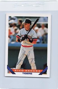 1993 Topps #598 Rico Brodna Tigers Signed Auto *K554 - Picture 1 of 2