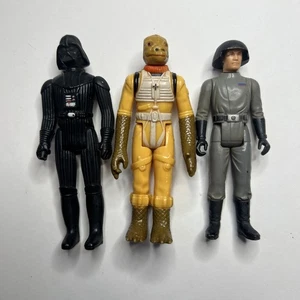 Vintage Kenner Star Wars 3 Stück Death Squad Commander Vader Bossk - Bild 1 von 2