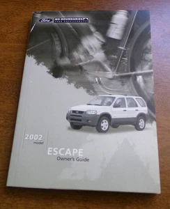 02 2002 Ford Escape owners manual - Picture 1 of 1