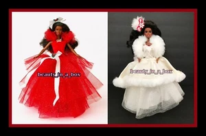 Muñeca Barbie Happy Holidays 1988 1989 reparación personalizada AA afroamericana lote 2 - Imagen 1 de 5