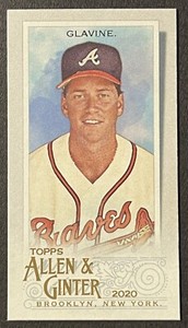 Tom Glavine 2020 Topps Allen & Ginter - MINI #1 Base Atlanta Braves
