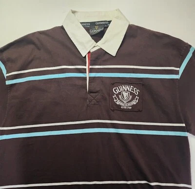 吉尼斯短袖刺绣马球尺寸 XL — 第 1/4 张图片