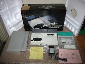 BOXED NEC PC ENGINE CD ROM 2 SYSTEM + INTERFACE UNIT CONSOLE JAP IMPORT - Imagen 1 de 24