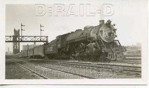8K300M RP 1947 CHICAGO & EASTERN ILLINOIS RAILROAD 4-6-2 LOCO #1022 CHICAGO IL - Picture 1 of 1