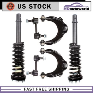 6pc For 2003-07 Honda Accord 2.4L Front Strut Control Arm Sway Bar End Links Kit - Picture 1 of 5