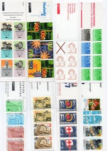 1980's & 1990's Netherlands MNH stamp booklets 29 Different Booklets - Picture 1 of 6
