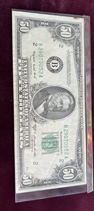 1950 C $50 Dollar Bill Federal Reserve Note New York Small Burn Marks (seePhotos - Picture 1 of 7