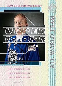 2004-05 (HKY) SP Authentic #148 Brian Leetch AW