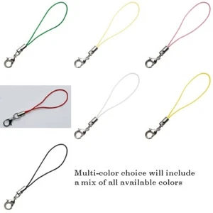 Cell Phone Straps Lariat Strings Assorted Colors w/ Ring End + Lobster Clasp Lot - Picture 1 of 20
