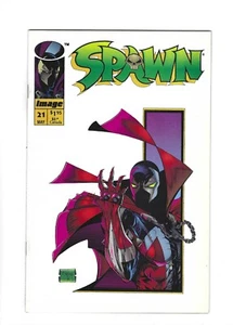 Spawn #21 Todd McFarlane, neues Kostüm, 9.2 NM-, 1994 Bild - Bild 1 von 2