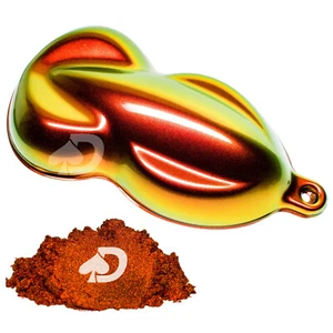 Arson SuperShift® Pearl 5g | Chameleon Pigment ColorShift Red Orange Gold Lime - Picture 1 of 4