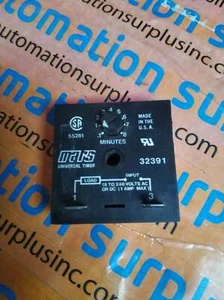 MARS 32391 UNIVERSAL TIMER 19 TO 240VAC -1 TO 8 MINUTES. QUANTITY!! - Picture 1 of 2