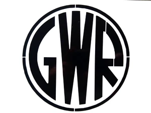 STENCIL GREAT WESTERN RAILWAY REUSABLE CLEAR FILM - Picture 1 of 2