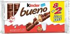 Kinder Bueno 430g Pack of 8+2 Free Free Shipping World Wide