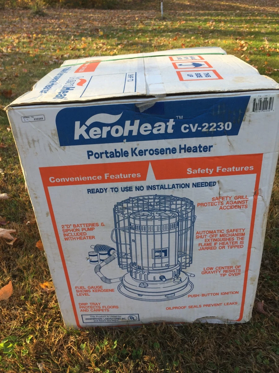 Sengoku KeroHeat Model CV-2230 Portable Kerosene Convection Heater