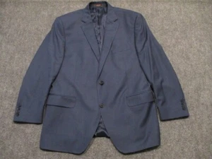 Peter Millar Jacket Men's 44R Blue Blazer Wool 2 Button Sport Coat Casual - Picture 1 of 24