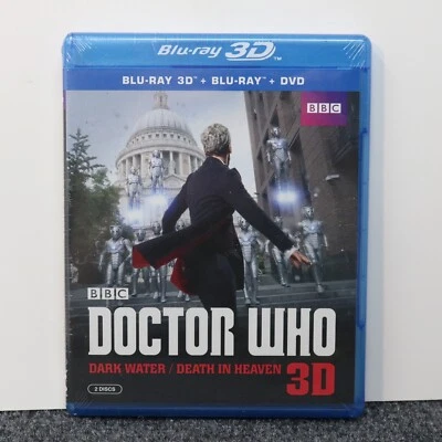 NEW SEALED Doctor Who Dark Water Death in Heaven 3D 2 Disc Blu-ray 3D DVD - Image 1 of 3