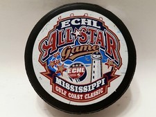 1999 MISSISSIPPI GOLF COAST CLASSIC ECHL Hockey League ALL-STAR GAME PUCK 