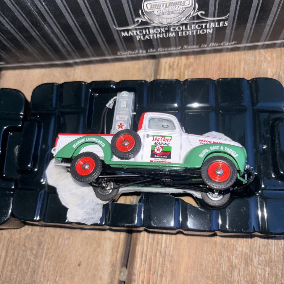 1/43 O scale matchbox truck pickup 92122 1940 Ford Special Texaco - Image 1 of 4