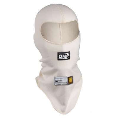 Balaclava Nomex de 2 capas OMP, aprobado por la FIA 8856-2018 (carrera/rally) Foto 1 de 2