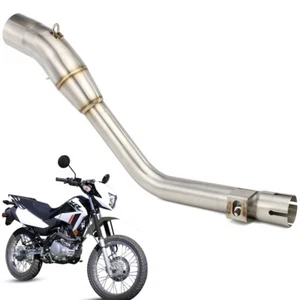Motorcycle Exhaust Middle Pipe Without Muffler Fit For Honda XR150L 2023 - Foto 1 di 13