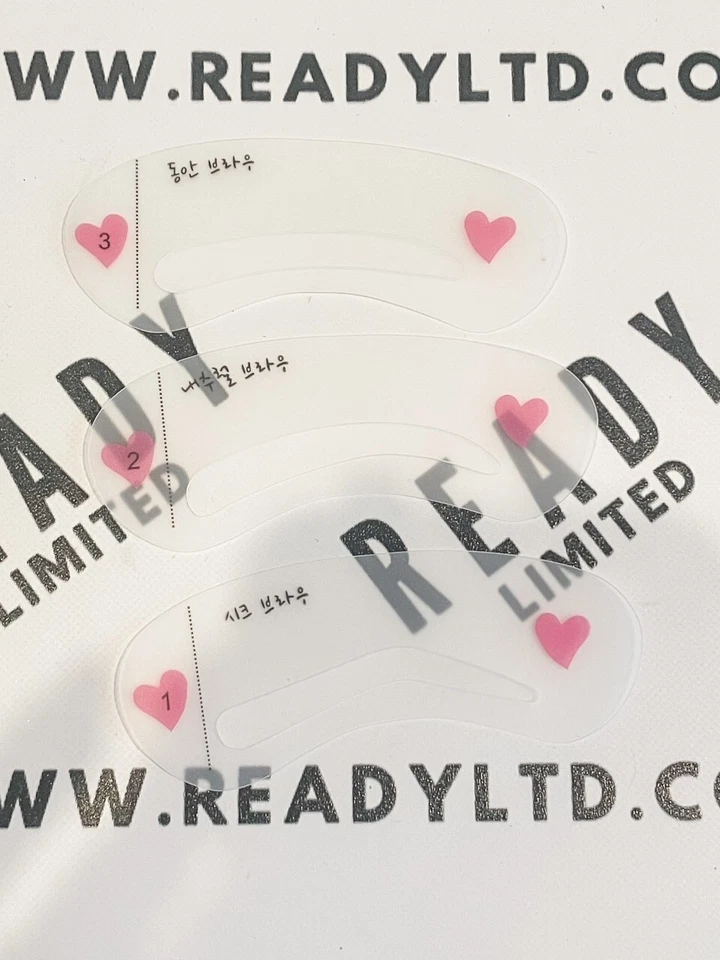 Juego de 3 plantillas para cejas NUEVO Foto 1 de 1