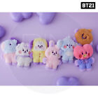 BTS BT21 Official Goods BABY Flat Fur Purple Heart Edition Standing Doll