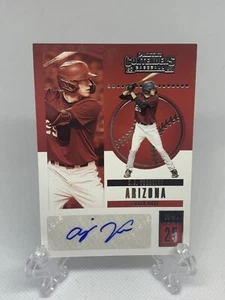 2020 Contenders AJ Vukovich Auto ARIZONA DIAMONDBACKS - Picture 1 of 3