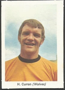 MY FAVOURITE SOCCER STARS 1970-TIGER- #017-WOLVERHAMPTON WANDERS-HUGH CURRAN - Picture 1 of 2