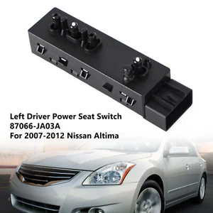 Left Driver Power Seat Switch 87066-JA03A For Nissan Altima 2007-2012 S11 - Picture 1 of 9