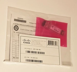 Cisco SFP-10G-SR= SFP+ 10GB Transceiver PN 10-2415-03 - Afbeelding 1 van 1