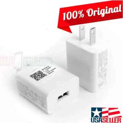 Adaptador Cargador de Pared USB Original Motorola SPN5987 Blanco para Tabletas Android Foto 1 de 4