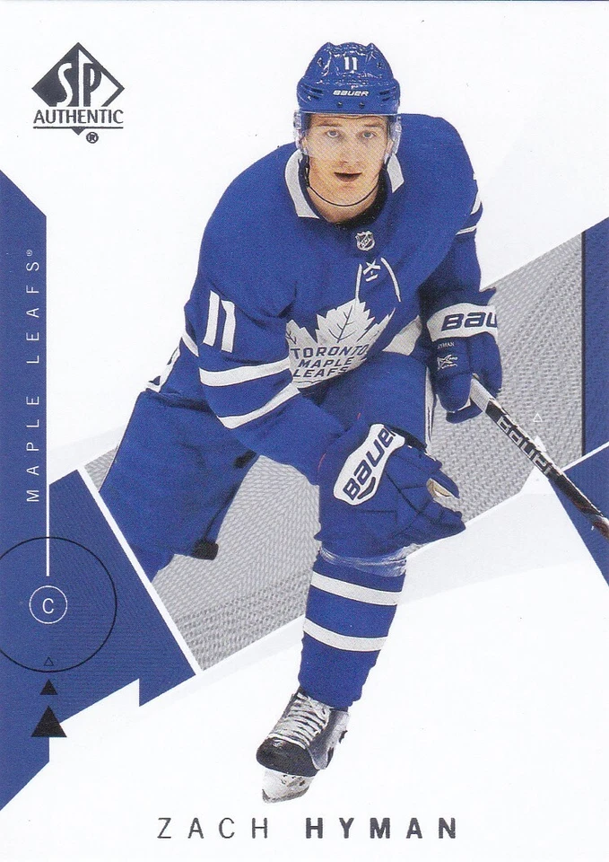 18/19 SP AUTHENTIC..ZACH HYMAN..CARD # 91..MAPLE LEAFS..FREE COMBINED SHIP - Image 1 of 1