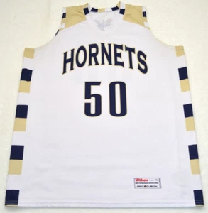Hornets Wilson women’s #50 basketball jersey size X-LARGE white sleeveless - Picture 1 of 4