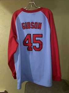 Vintage Nike Cooperstown St. Louis Cardinals Bob Gibson Jersey 2XL - Picture 1 of 7