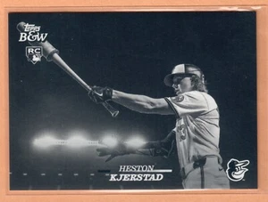Topps 2024 blanco y negro Heston Kjerstad novato #86 Orioles RC CANTIDAD - Imagen 1 de 2