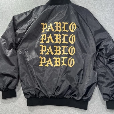 Kanye West Life of Pablo satin tour jacket Cardinal XL Extra Large - Image 1 of 4