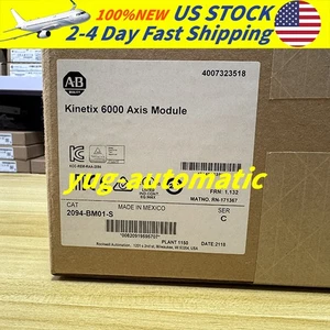 AB 2094-BM01-S Series C Axis Module Allen Bradley 2094-BM01-S Factory Sealed NEW - Picture 1 of 5