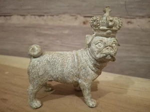 Sammler Hunde Skulptur Mops Hund - Bild 1 von 2