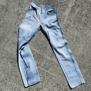 Vintage Levi's 501 1501-0117 Jeans Herren 28 x 35 blau 100% Baumwolle 80er Lightwash - Bild 1 von 10