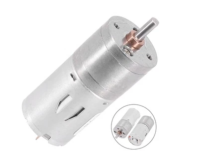 Getriebemotor Gleichstrommotor DC 6 - 12V Modellbau Eisenbahn RC Auto Boot Mühle - Bild 1 von 4