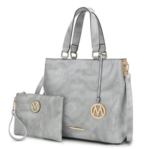 MKF Collection Tote Bag With Wristlet wallet for Women Vegan Leather Top-Hand... - Picture 1 of 7