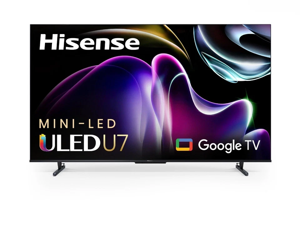 Hisense 85" Clase U7 Serie Mini-LED ULED 4K UHD Google Smart TV (85U7K) - QLED Foto 1 de 1