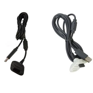 Charging Cable Data Cord For XBOX 360 Wireless Gamepad Controller Accessories - Picture 1 of 11