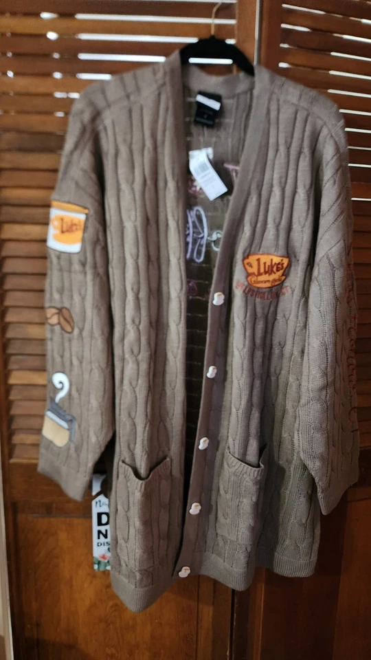 Cardigã suéter Gilmore feminino plus size tamanho 2 novo com etiquetas - Imagem 1 de 4