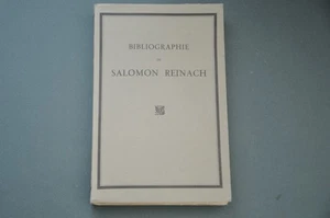 Bibliographie Judaica S. Reinach Bibliographie von Salomon Reinac - Bild 1 von 6