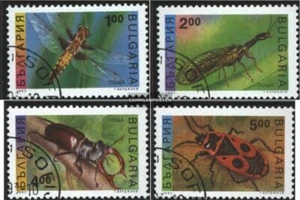 Bulgaria 4093-4096 (edición completa) usado 1993 insectos - Imagen 1 de 1