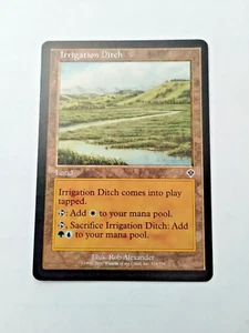 MTG Irrigation Ditch Invasion 324/350 Regular Common - Top edge wear - Picture 1 of 4